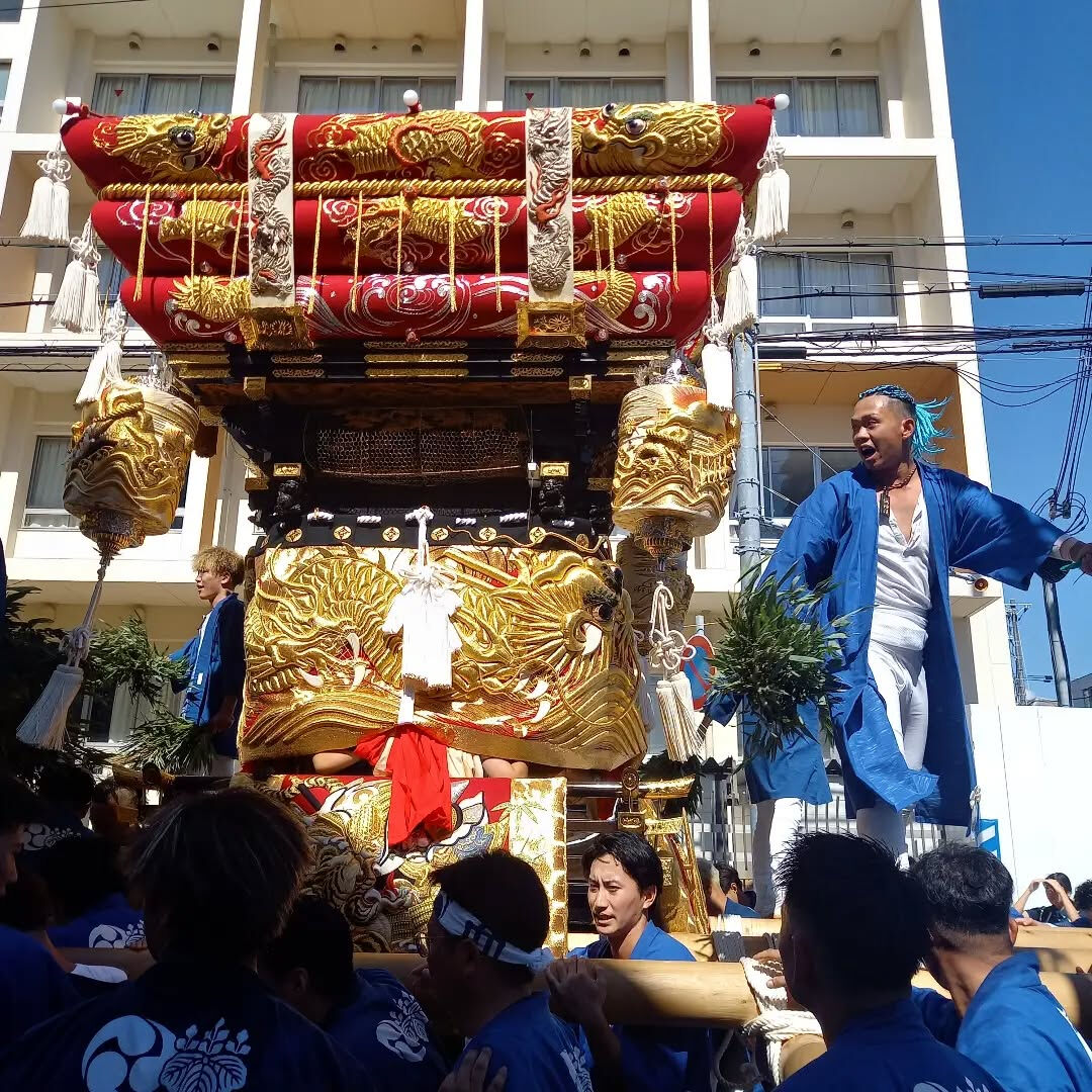 10月10日から12日まで垂水の海神社の秋祭りです！